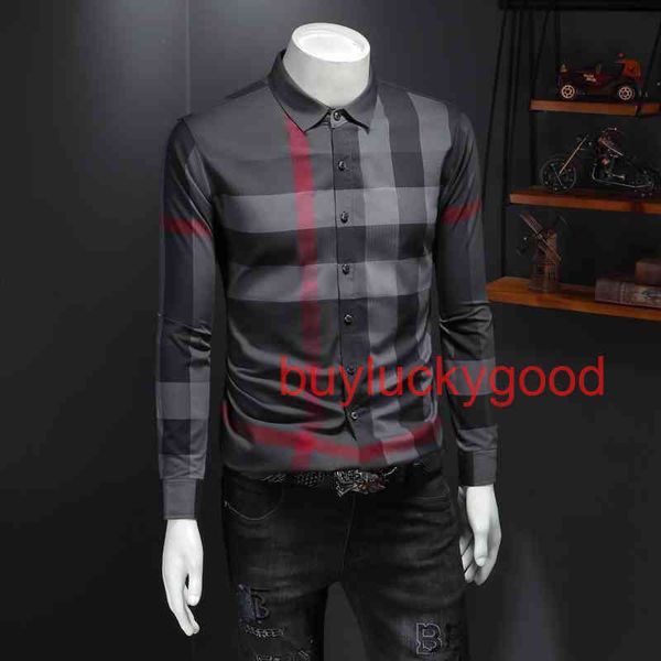 brand good hoodies men's long sleeve shirt 2023 spring and autumn new fashion men's plaid shirt, Black
brand good hoodies men's long sleeve shirt 2023 spring and autumn new fashion men's plaid shirt, Black