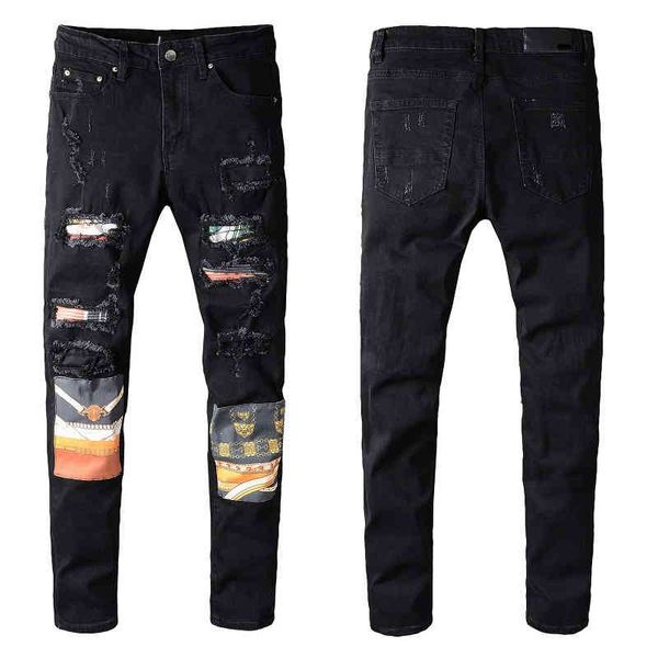 men's jeans 653 men's korean version high street personality black hole patch cowboy low waist slim small leg jeans 38gk, Blue
men's jeans 653 men's korean version high street personality black hole patch cowboy low waist slim small leg jeans 38gk, Blue