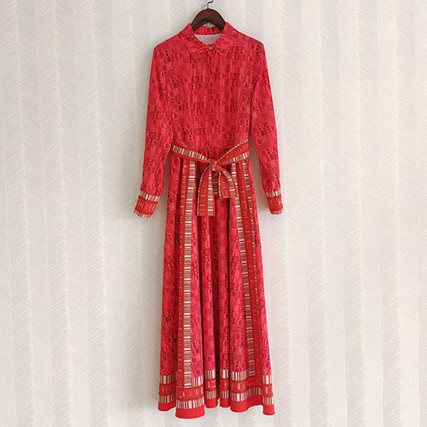 european and american women's wear spring 2022 new long sleeve lapel single breasted fashionable red letter print pleated dress, Black;gray
european and american women's wear spring 2022 new long sleeve lapel single breasted fashionable red letter print pleated dress, Black;gray