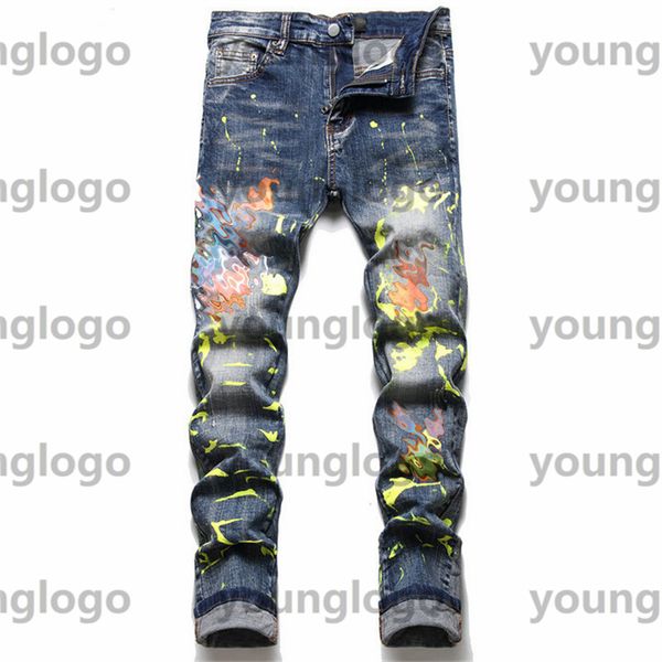 personality mens jeans distressed ripped biker pants slim fit motorcycle denim pant hipster designer jeans size 28-38, Blue
personality mens jeans distressed ripped biker pants slim fit motorcycle denim pant hipster designer jeans size 28-38, Blue