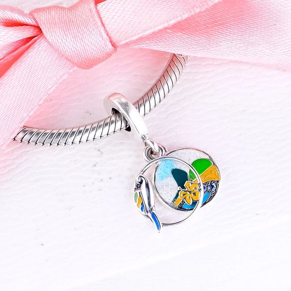 s925 sterling silver beads brazil beach parrot dangle charms fit original pandora charm bead bracelets diy pendant for jewelry making 798919, Black
s925 sterling silver beads brazil beach parrot dangle charms fit original pandora charm bead bracelets diy pendant for jewelry making 798919, Black
