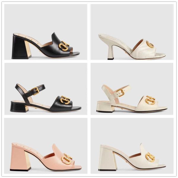 designer slides women sandals brushed leather pumps summer screen-printed high heels fashion flat flip flops women sandal with double metal, Black
designer slides women sandals brushed leather pumps summer screen-printed high heels fashion flat flip flops women sandal with double metal, Black