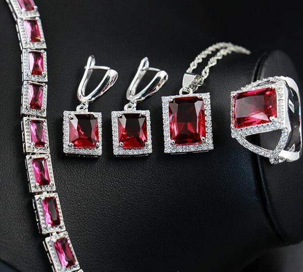 austrian crystal necklace earring jewelry set chain new women's rectangular bracelet, Black
austrian crystal necklace earring jewelry set chain new women's rectangular bracelet, Black
