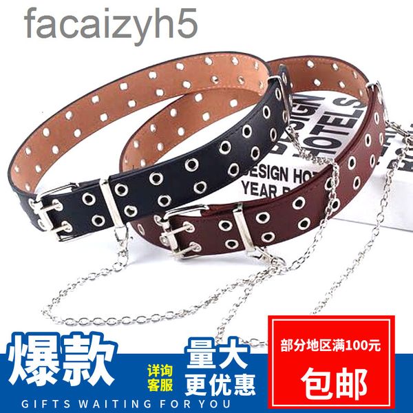 belts designer beltself produced and self sold punk style korean jeans fashion chain decoration trouser corned uc392020, Black;brown
belts designer beltself produced and self sold punk style korean jeans fashion chain decoration trouser corned uc392020, Black;brown