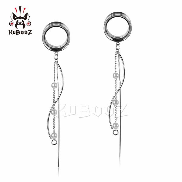 kubooz stainless steel chain pendant horn ear plugs tunnels piercing body jewelry earring gauges stretchers expanders wholesale 6mm to 16mm, Silver
kubooz stainless steel chain pendant horn ear plugs tunnels piercing body jewelry earring gauges stretchers expanders wholesale 6mm to 16mm, Silver