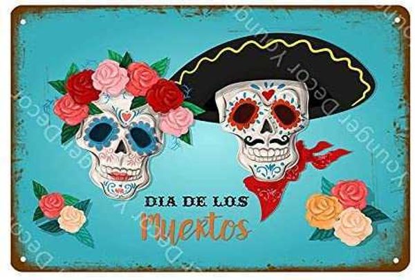 sugar skull mexican festival vintage style metal sign iron painting for indoor & outdoor home bar coffee kitchen wall decor 8 x 12 inch
sugar skull mexican festival vintage style metal sign iron painting for indoor & outdoor home bar coffee kitchen wall decor 8 x 12 inch