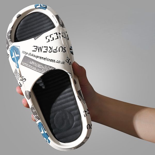 summer men slippers women alphabet shoes eva outdoor indoor slides men flip flops thick platform non-slip beach design sandals, Black
summer men slippers women alphabet shoes eva outdoor indoor slides men flip flops thick platform non-slip beach design sandals, Black