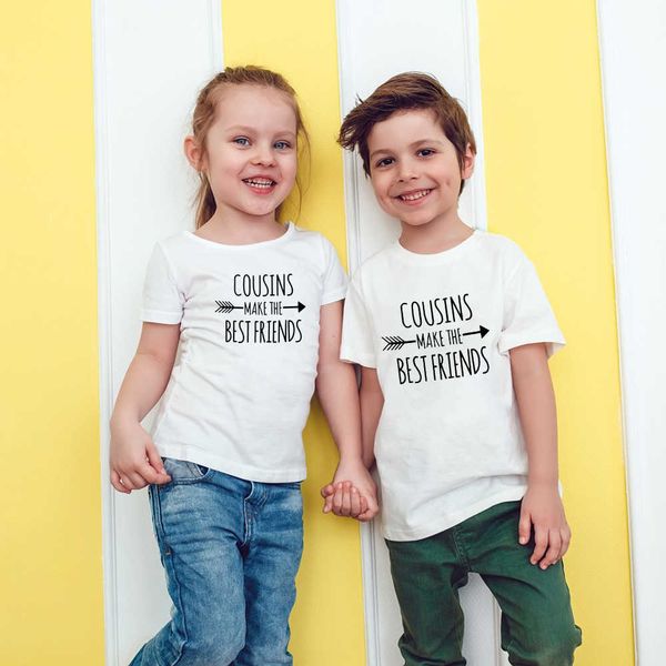 cousins make the friends t-shirts kids fashion boy girl t shirt party clothes funny tees childre wear drop ship, Blue
cousins make the friends t-shirts kids fashion boy girl t shirt party clothes funny tees childre wear drop ship, Blue