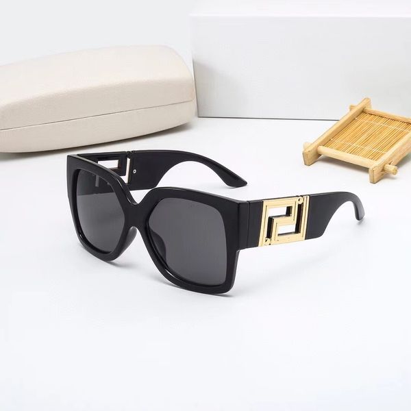 

Fashion Sunglasses oversized designer polarized sunglass woman man couple sport traveling Vintage eyeglass square glasses Big sunshade UV400 eyeglasses with box