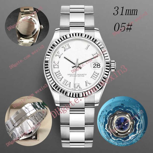womens luxury watch jubilee high watches precision automatic machine movement 2813. the 31mm roman alphabet dial ensures water resistance fo, Slivery;brown
womens luxury watch jubilee high watches precision automatic machine movement 2813. the 31mm roman alphabet dial ensures water resistance fo, Slivery;brown