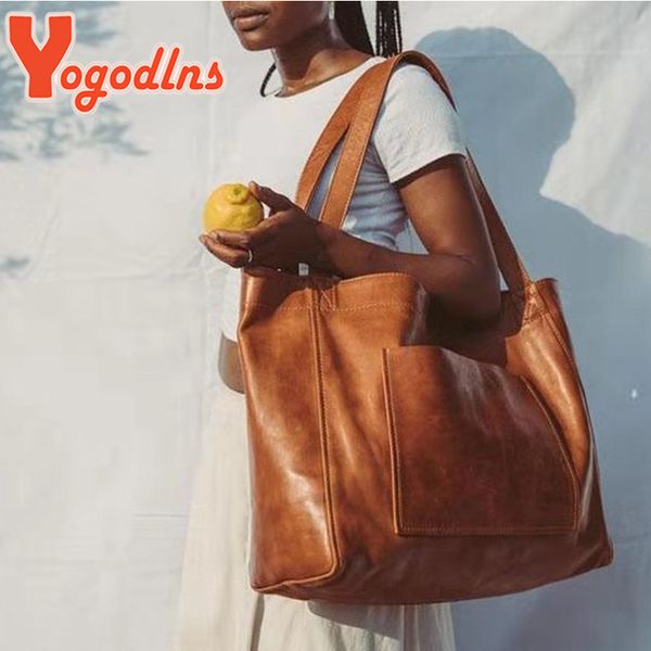 yogodlns luxury women tote bag large capacity shoulder bag retro oil leather handbag trendy outdoors tote with pocket handle bag
yogodlns luxury women tote bag large capacity shoulder bag retro oil leather handbag trendy outdoors tote with pocket handle bag