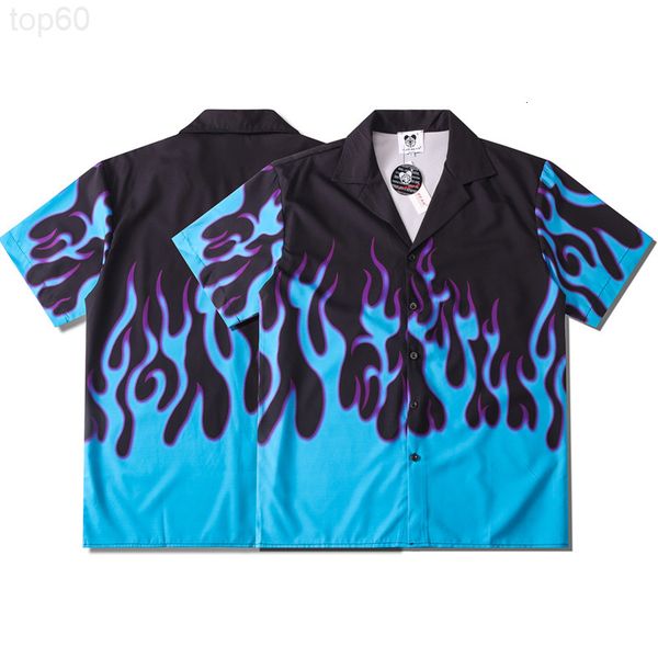 men's casual shirts designer young men and women lovers loose fashion br spring summer flame digital printing lapel short sleeve shirt, White;black
men's casual shirts designer young men and women lovers loose fashion br spring summer flame digital printing lapel short sleeve shirt, White;black