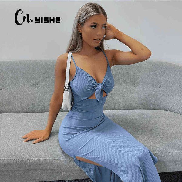 cnyishe backless long dress fashion women bandage cut out split bodycon dress 2021 ladies party club maxi dresses vestidos y220401, Black;gray
cnyishe backless long dress fashion women bandage cut out split bodycon dress 2021 ladies party club maxi dresses vestidos y220401, Black;gray