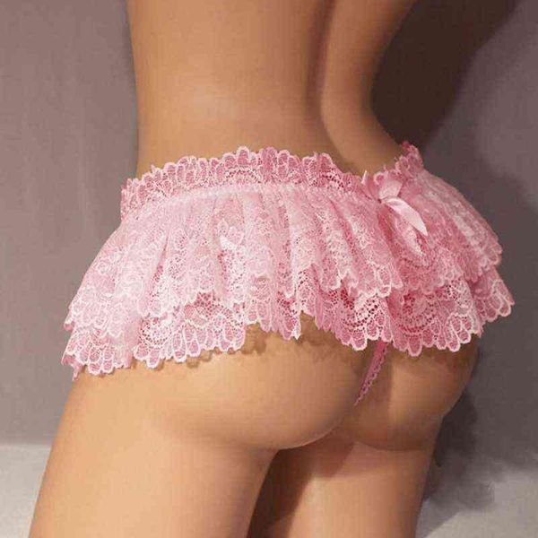 sissy lace briefs men panties thongs ruffled mini skirt crossdress come panty skirt thongs gay male underwear y220426, Black;white
sissy lace briefs men panties thongs ruffled mini skirt crossdress come panty skirt thongs gay male underwear y220426, Black;white