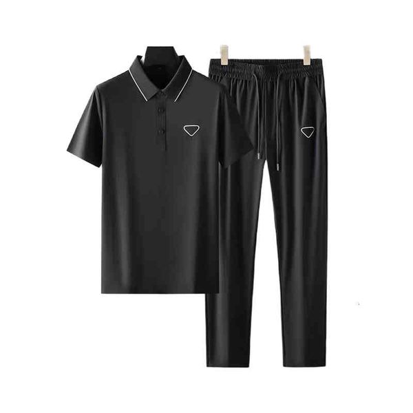 italian style luxury designer men's t-shirts short sleeve polos business casual trousers pants two piece set geometric patch,high end, White;black
italian style luxury designer men's t-shirts short sleeve polos business casual trousers pants two piece set geometric patch,high end, White;black