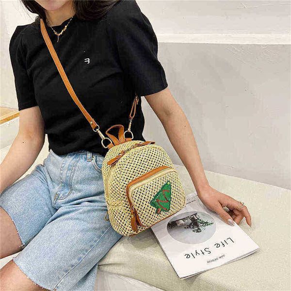 mini backpack female bags korean version personalized simple straw woven bag fashion backpack leisure small 220519
mini backpack female bags korean version personalized simple straw woven bag fashion backpack leisure small 220519