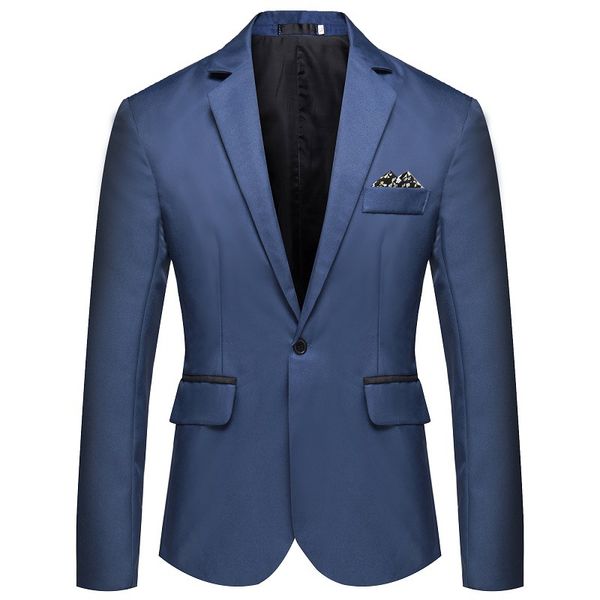 men slim fit office blazer jacket solid jacket wedding dress coat casual business outfit, White;black
men slim fit office blazer jacket solid jacket wedding dress coat casual business outfit, White;black