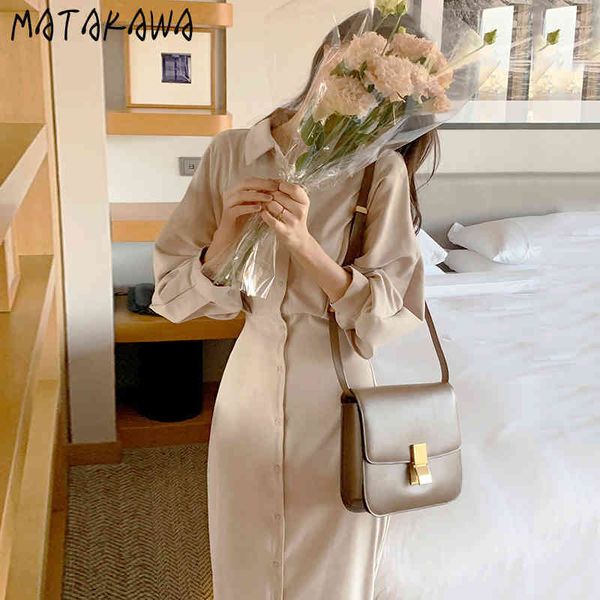 chic lapel singlebreasted woman vestidos laceup waist shirt dress women korean slim lantern sleeve long robe femme 210506, Black;gray
chic lapel singlebreasted woman vestidos laceup waist shirt dress women korean slim lantern sleeve long robe femme 210506, Black;gray