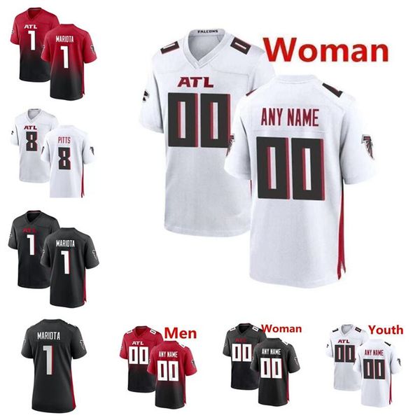 fans custom atlanta''falcons''mens women kids 1 marcus mariota 8 kyle pitts jersey julio jones grady jarrett calvin', Black
fans custom atlanta''falcons''mens women kids 1 marcus mariota 8 kyle pitts jersey julio jones grady jarrett calvin', Black