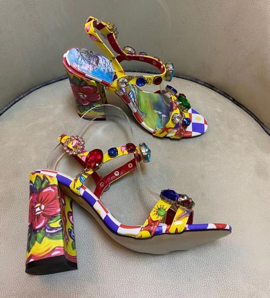 fashion designer women chunky heel sandals vintage party shoes diamond open toe high heel flower print celebrity shoe gladiator sandal cute, Black
fashion designer women chunky heel sandals vintage party shoes diamond open toe high heel flower print celebrity shoe gladiator sandal cute, Black