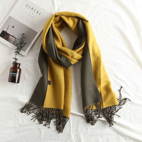 shawl s 2022 korean version wool solid color scarf double-sided two-color tassel versatile thickened in autumn and winter 20 colors, Blue;gray
shawl s 2022 korean version wool solid color scarf double-sided two-color tassel versatile thickened in autumn and winter 20 colors, Blue;gray