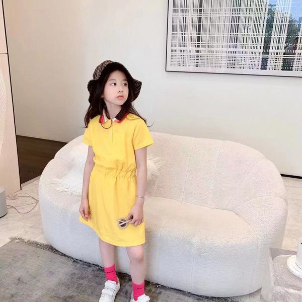 summer kid flower dresses yellow color set 100-140cm fashion designer boutique clothes wholesale popular 2022, Red;yellow 
summer kid flower dresses yellow color set 100-140cm fashion designer boutique clothes wholesale popular 2022, Red;yellow