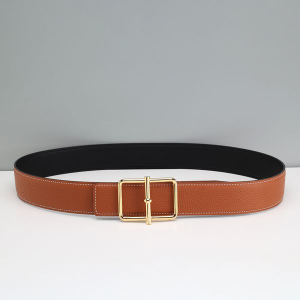 belts for mens and womens customized luxury huajin buckle high-quality cowhide double-sided available men's business belt, Black;brown
belts for mens and womens customized luxury huajin buckle high-quality cowhide double-sided available men's business belt, Black;brown