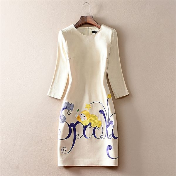 casual dresses autumn winter funny embroidered dress round neck seven point sleeve slim fit a-line bottomed skirt ak0116 3u9u, Black;gray
casual dresses autumn winter funny embroidered dress round neck seven point sleeve slim fit a-line bottomed skirt ak0116 3u9u, Black;gray