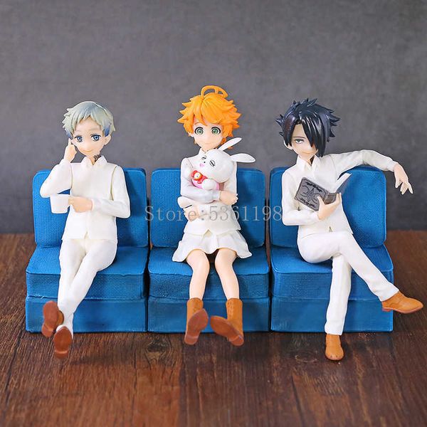 huiya01 16cm anime figure the promised neverland emma norman ray action figure the promised neverland sitting figurine model doll gift q0722
huiya01 16cm anime figure the promised neverland emma norman ray action figure the promised neverland sitting figurine model doll gift q0722