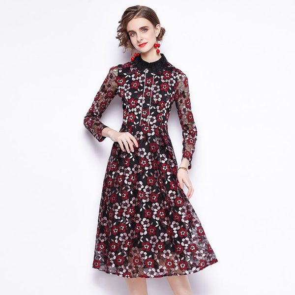 casual dresses 2022 early autumn women's dress french retro lapel lace stitching print long-sleeved slim female waist x808, Black;gray
casual dresses 2022 early autumn women's dress french retro lapel lace stitching print long-sleeved slim female waist x808, Black;gray