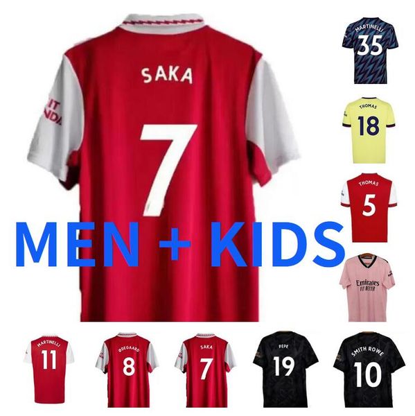 21 22 23 arsen smith rowe pepe saka soccer jerseys fans player version odegaard thomas willian nicolas tierney martinelli 2022 2023 football, Black;yellow
21 22 23 arsen smith rowe pepe saka soccer jerseys fans player version odegaard thomas willian nicolas tierney martinelli 2022 2023 football, Black;yellow