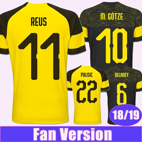 2018 19 m.gotze reus soccer jerseys kagawa piszczek home away mens football shirts pulisic schmelzer weigl sergio gomez dahoud short uniform, Black;yellow
2018 19 m.gotze reus soccer jerseys kagawa piszczek home away mens football shirts pulisic schmelzer weigl sergio gomez dahoud short uniform, Black;yellow