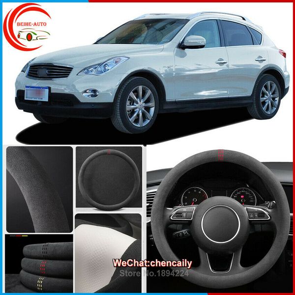 for infiniti ex25 black alcantara car steering wheel cover 4 seasons suede case
for infiniti ex25 black alcantara car steering wheel cover 4 seasons suede case