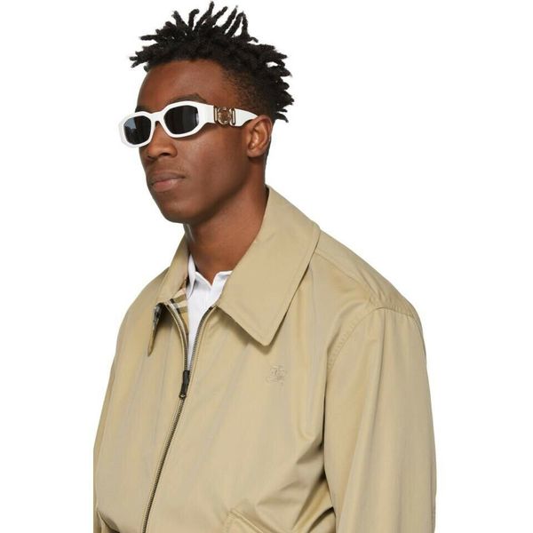 men 4361black gold 53 mm sunglasses summer sunglasses man woman fashion glasses retro small frame design uv400 with box, White;black
men 4361black gold 53 mm sunglasses summer sunglasses man woman fashion glasses retro small frame design uv400 with box, White;black
