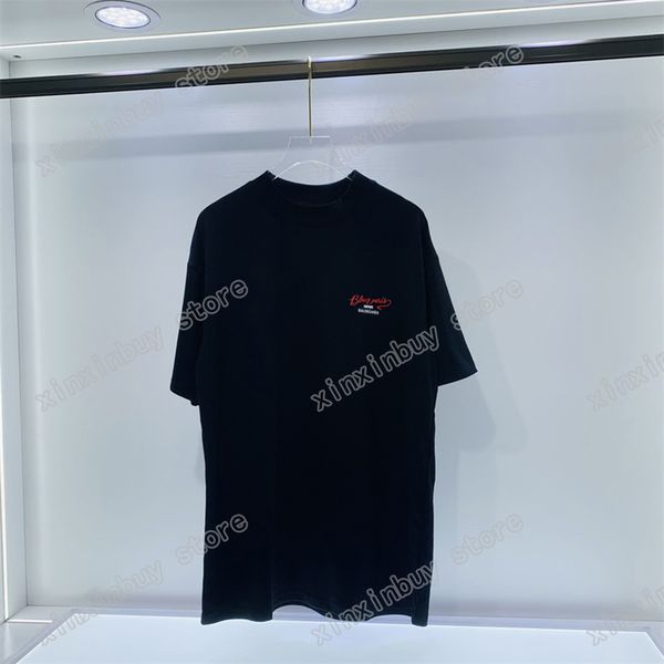22ss men women designers t shirts tee cursive paris print short sleeve crew neck streetwear black white orange xinxinbuy m-2xl, White;black
22ss men women designers t shirts tee cursive paris print short sleeve crew neck streetwear black white orange xinxinbuy m-2xl, White;black