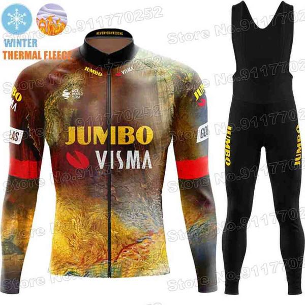 Team Jumbo Visma 2022 Cycling Jersey Sets Men France Tour Winter Cycling Clothing Long Sleeve Bike Thermal Jacket Suit Maillot, Summer 21
Team Jumbo Visma 2022 Cycling Jersey Sets Men France Tour Winter Cycling Clothing Long Sleeve Bike Thermal Jacket Suit Maillot, Summer 21