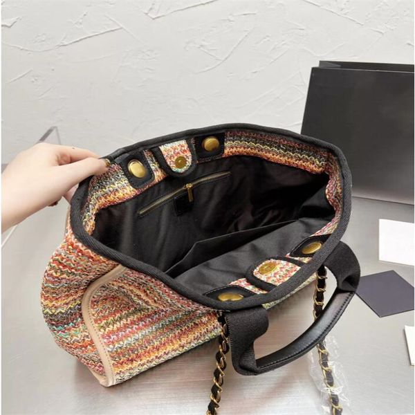 women fashion beach bag handbag designer pearl plane luxury woven purse shoulder totes with chain canvas shopping bags tote woman handbags
women fashion beach bag handbag designer pearl plane luxury woven purse shoulder totes with chain canvas shopping bags tote woman handbags