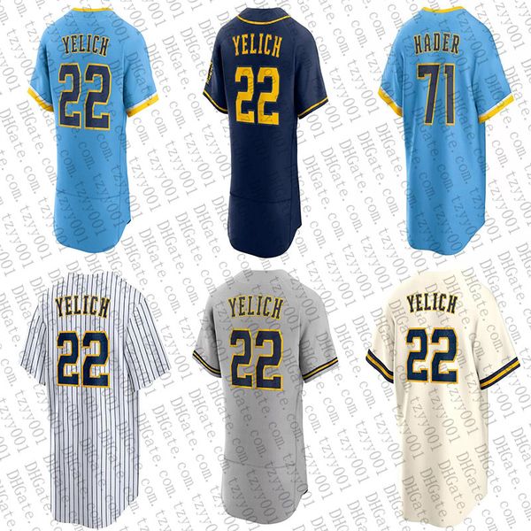 christian yelich 2022 city connect custom baseball jerseys tyrone taylor lorenzo cain josh hader brent suter willy adames kolten wong rowdy, Blue;black
christian yelich 2022 city connect custom baseball jerseys tyrone taylor lorenzo cain josh hader brent suter willy adames kolten wong rowdy, Blue;black