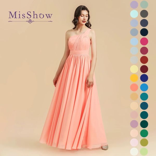 summer chiffon orange pink bridesmaid dresses elegant one-shoulder pleats long wedding guest maid of honor gowns evening dress custom-made 5, White;pink
summer chiffon orange pink bridesmaid dresses elegant one-shoulder pleats long wedding guest maid of honor gowns evening dress custom-made 5, White;pink