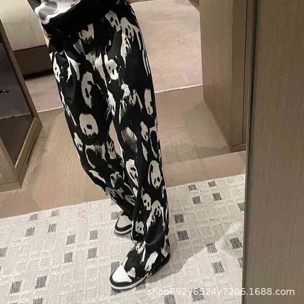 women's pants & capris spring and summer minority design panda pattern loose casual floor mop black high waist wide leg 7w0l, Black;white
women's pants & capris spring and summer minority design panda pattern loose casual floor mop black high waist wide leg 7w0l, Black;white