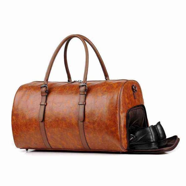 duffle bag leather weekend bag with shoe compartment carry on tote weekender luggage sports gym travel bag for men women 220511
duffle bag leather weekend bag with shoe compartment carry on tote weekender luggage sports gym travel bag for men women 220511