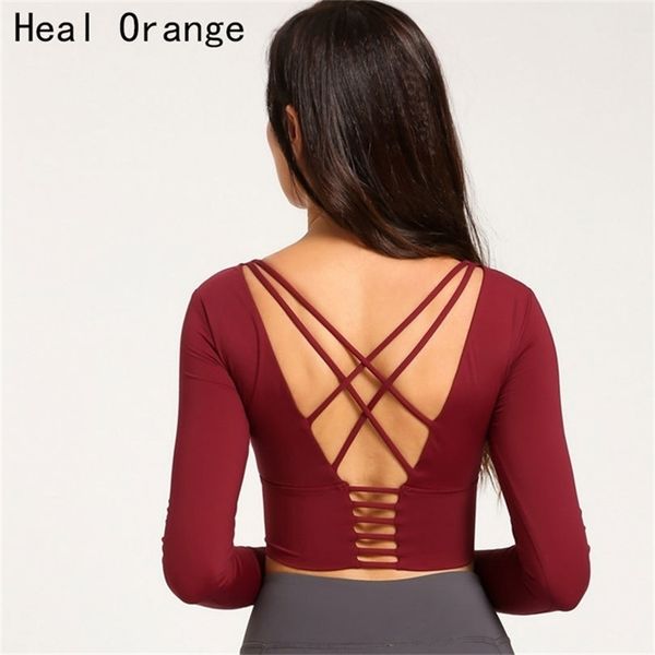 sports bra women long sleeve shirts womens workout shirts womens fitness workout crop clothes backless shirts t200401, White
sports bra women long sleeve shirts womens workout shirts womens fitness workout crop clothes backless shirts t200401, White