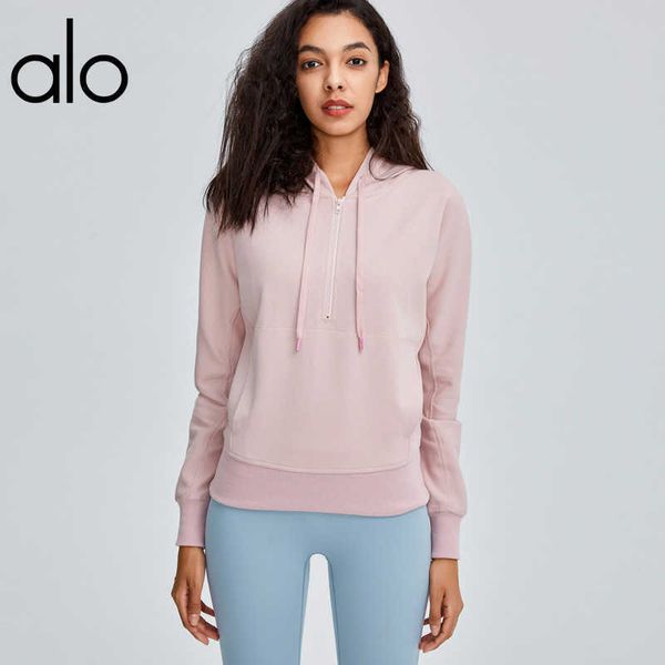 alo sports jacket autumn and winter running training yoga clothes long-sleeved fitness hooded sweater
alo sports jacket autumn and winter running training yoga clothes long-sleeved fitness hooded sweater