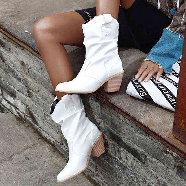 boots female western cowboy women plested ankle pu leather shoes autumn lady plus 220805, Black
boots female western cowboy women plested ankle pu leather shoes autumn lady plus 220805, Black