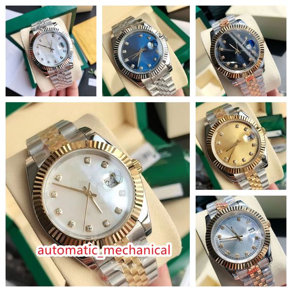 mp factory 41mm mens watch aaa+ quality jubilee 126334 big magnifier stainless steel strap automatic mechanical sapphire luxury wristwatches, Slivery;brown
mp factory 41mm mens watch aaa+ quality jubilee 126334 big magnifier stainless steel strap automatic mechanical sapphire luxury wristwatches, Slivery;brown