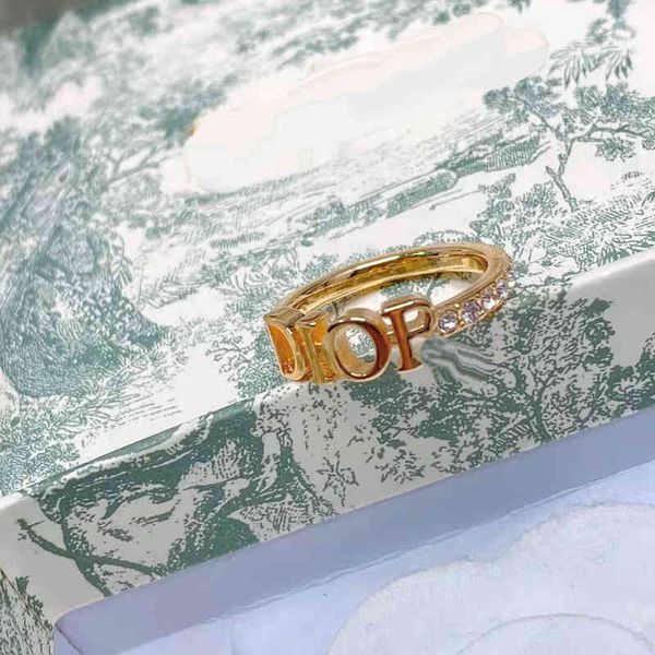 fashion trend new ladies luxury brand designer wholesale d family brass diamond inlaid letter index finger middle versatile net red female, Silver
fashion trend new ladies luxury brand designer wholesale d family brass diamond inlaid letter index finger middle versatile net red female, Silver