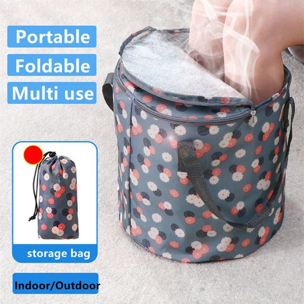 portable foot soaking bag with cover travel laundry basin foldable camping wash basin insulation outdoor foot tub washing basket
portable foot soaking bag with cover travel laundry basin foldable camping wash basin insulation outdoor foot tub washing basket