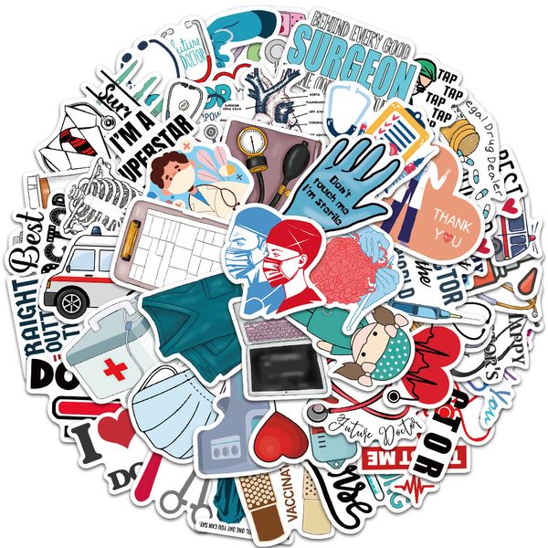 50pcs/set skateboard stickers doctor nurse for car baby scrapbooking pencil case diary phone lapplanner decoration book album kids toys diy
50pcs/set skateboard stickers doctor nurse for car baby scrapbooking pencil case diary phone lapplanner decoration book album kids toys diy