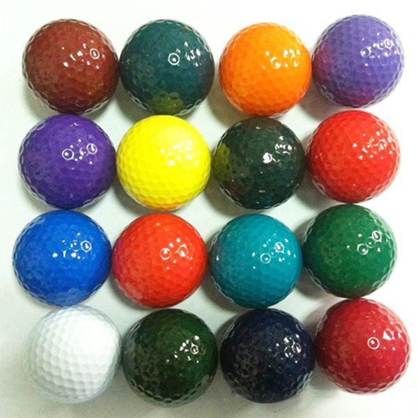 color double-decker golf ball
color double-decker golf ball