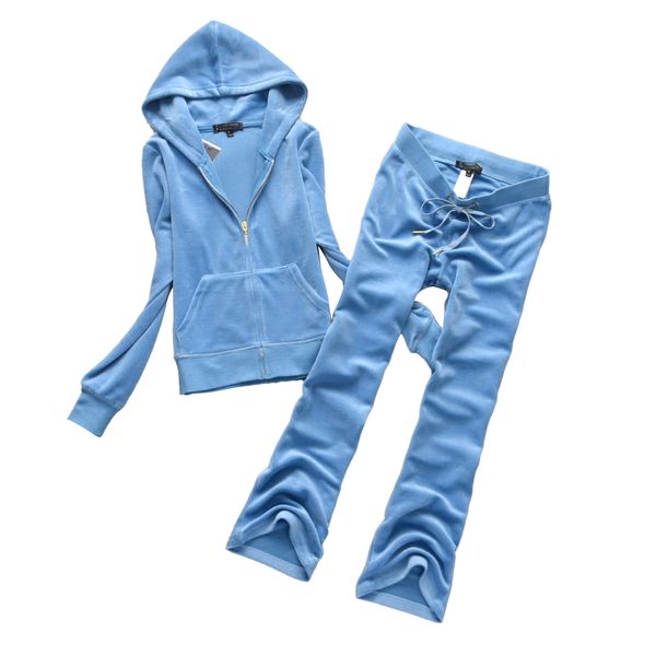 designer tracksuit women 2 piece coat and pants set blue multicolor velvet zip cardigan hooded logo street leisure long sleeves tracksuits s, White
designer tracksuit women 2 piece coat and pants set blue multicolor velvet zip cardigan hooded logo street leisure long sleeves tracksuits s, White